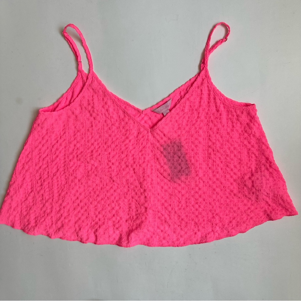 Lilly Pulitzer NWT Aletta Tank Cami Top in Tiki Pink M